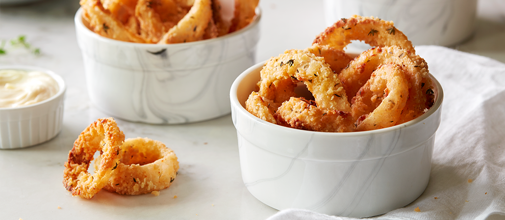 Crunchy Onion Rings with Air Fry