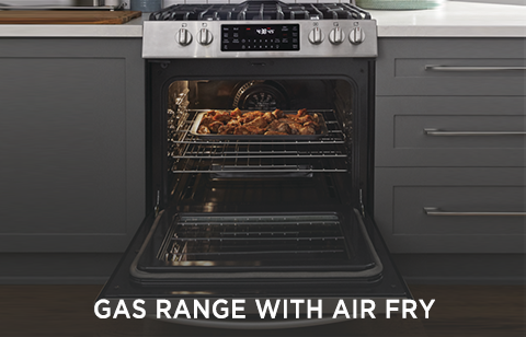 Gas Air Fry Range
