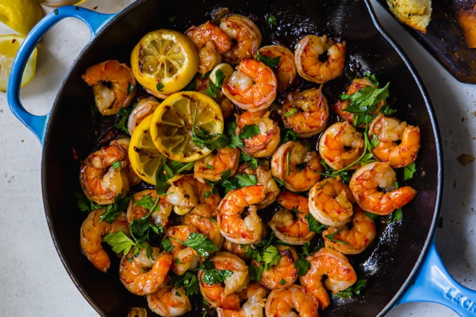 Spicy Garlic Shrimp